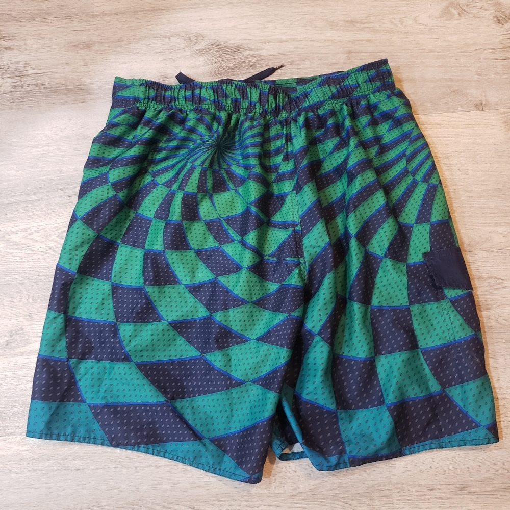 Laguna mens swim trunks..Green and blue - Picture 2 of 6